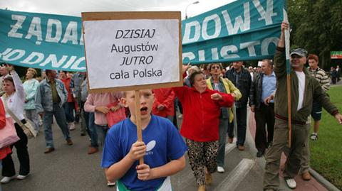 Mieszkańcy Augustowa chcą obwodnicy