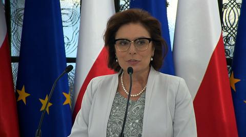 Kidawa-Błońska uważa, że brak Sikorskiego w Sejmie będzie szkodą dla polskiej polityki