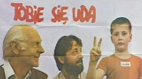 Bohater plakatu Solidarności 20 lat później