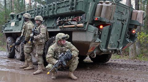 Bataliony NATO w Polsce i krajach bałtyckich w maju