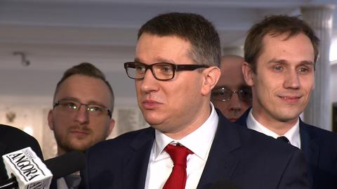 Wipler zaznaczył, że "nie był świadomy, że Iwona Sulik była rzecznikiem marszałek Sejmu"