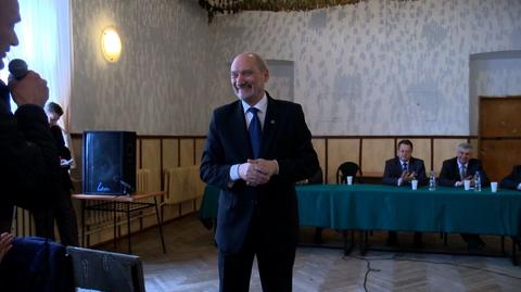 Antoni Macierewicz na spotkaniu z wyborcami