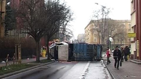 Groźny wypadek w centrum Częstochowy