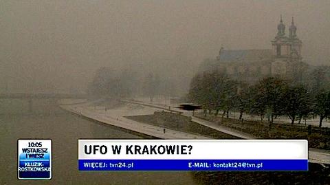 Ufo nad Wawelem?