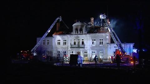 Fundacja liczy na pomoc przy odbudowie spalonego pałacu 