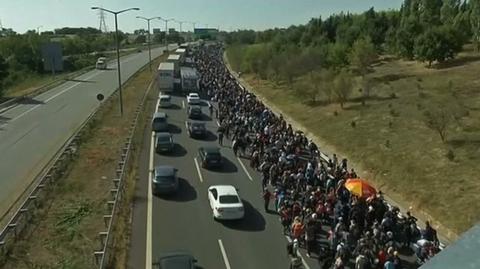 Turcja. Kilka tysięcy imigrantów idzie w kierunku Grecji