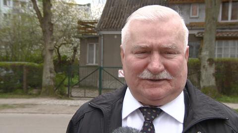 Lech Wałęsa o prof. Bartoszewskim 