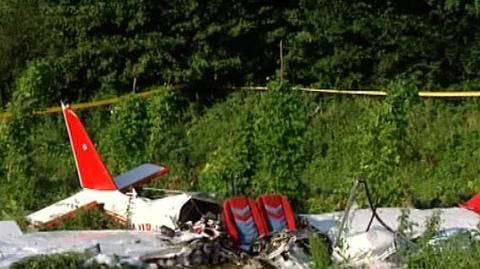 Wypadek lotniczy w Małopolsce, dwaj mężczyźni nie żyją