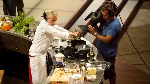 Basia Ritz gotuje w finale "MasterChefa"