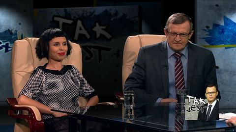 Marta Konarzewska i Tadeusz Cymański w Tak Jest