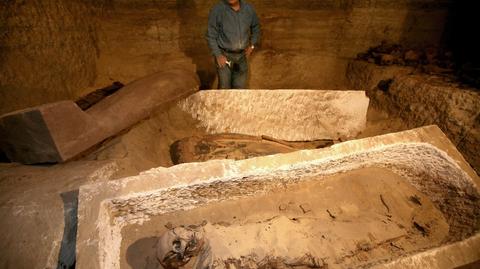 Mumie znalezione w Egipcie