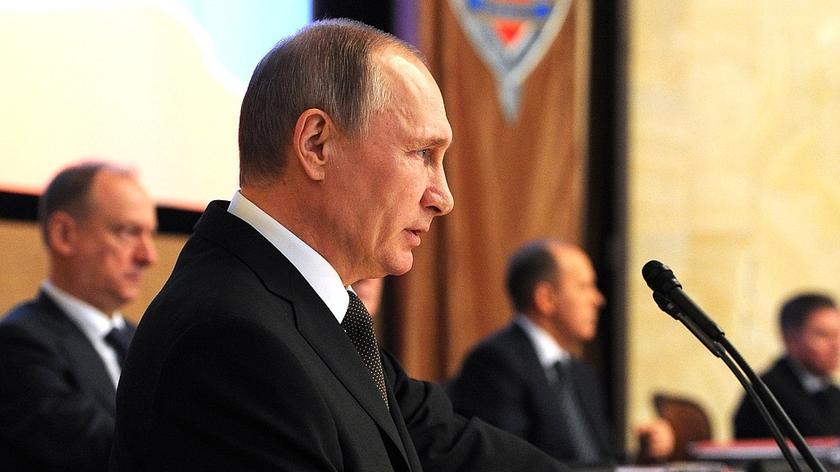 W piątek Władimir Putin wziął udział w kolegium FSB 
