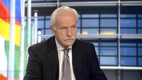 Andrzej Olechowski był gościem w "Faktach o Faktach" w TVN24