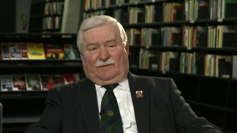 Lech Wałęsa był gościem programu "Fakty po faktach"