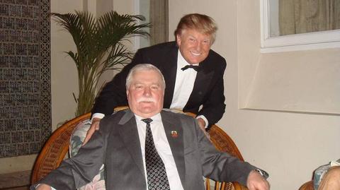 Wałęsa o Trumpie 