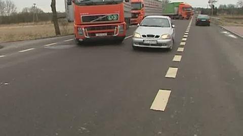 Kierowcy blokują drogę do przejścia w Dorohusku