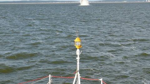 160-kilogramowa bomba głębinowa na wejściu do portu