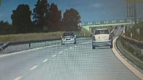 Jechał autostradą pod prąd. Ponad 160 km/h