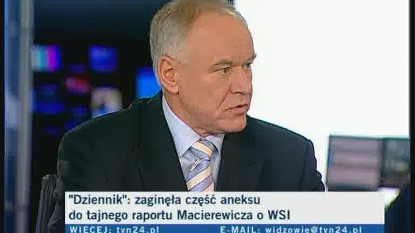 Dukaczewski: proces likwidacji WSI to skandal