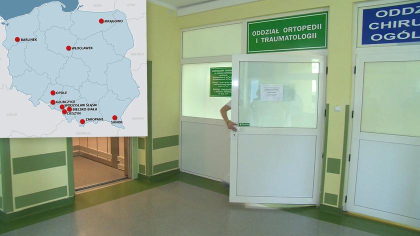Problemy kadrowe na oddziałach w szpitalach w Polsce