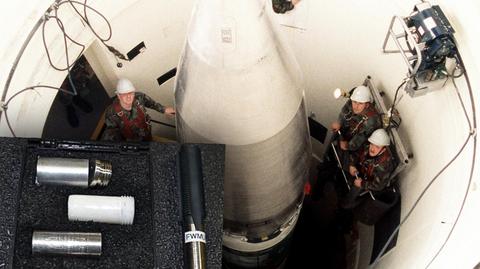Odpalenie amerykańskiej rakiety międzykontynentalnej Minuteman III