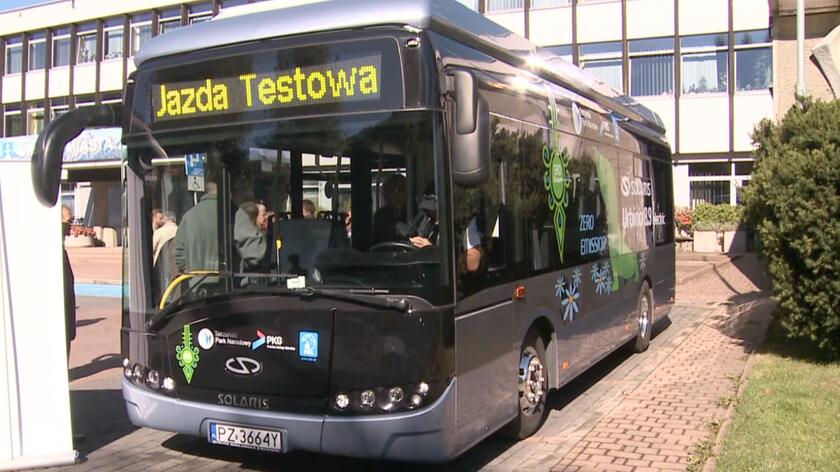 Trwa test elektrycznego autobusu w Zakopanem