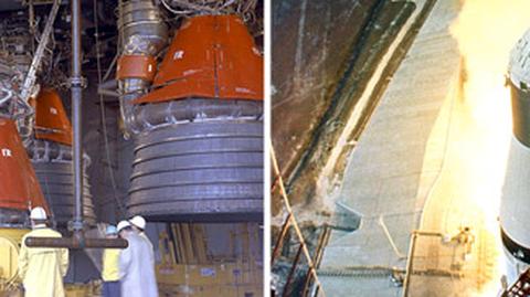 Twórca Amazona odnalazł silniki rakiety Apollo 11