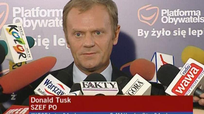 Tusk: nie będzie głosowania nad komisją, bedzie wniosek o odwołanie Dorna