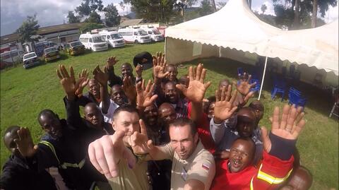 Strażacy z Dolnego Śląska szkolili kenijskich ratowników