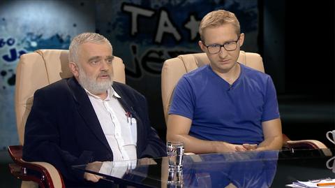 Tomasz Wiścicki i Sławomir Sierakowski w programie Tak jest