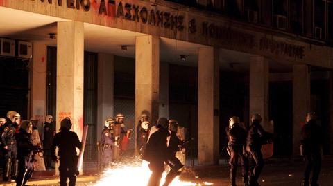 Kolejne zamieszki w Grecji