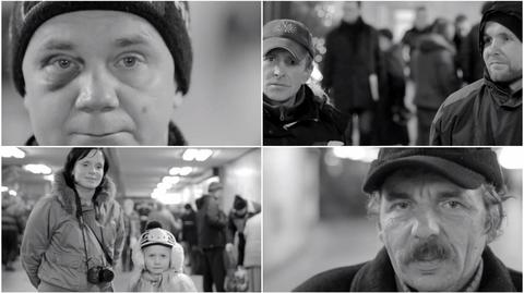 Film pokazuje portrety osób, które spotykały się pod Kaponierą