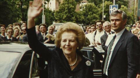 Margaret Thatcher otrzymała Honorowe Obywatelstwo Miasta Poznania w 1996 roku