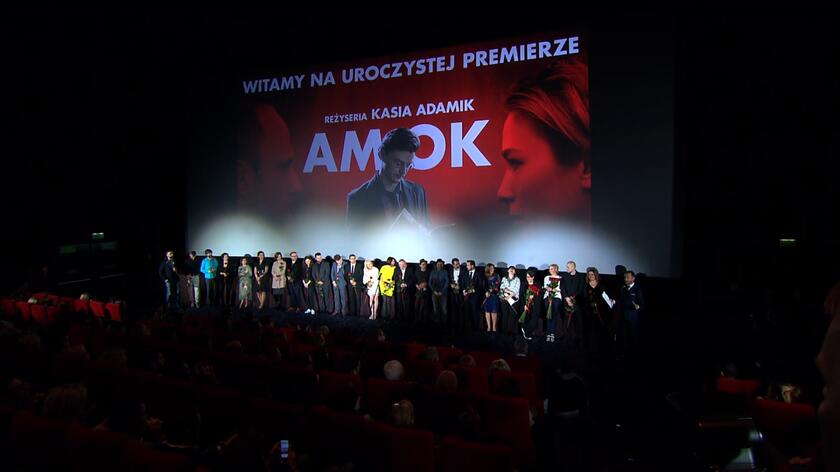 Premiera filmu "Amok"