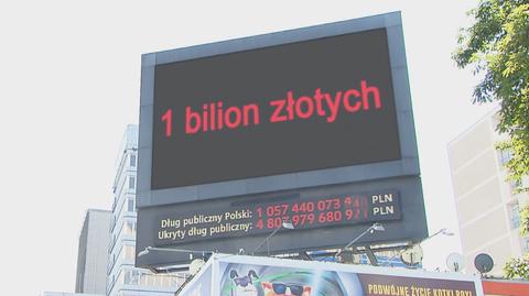 Zadłużenie Polski przekroczyło bilion złotych
