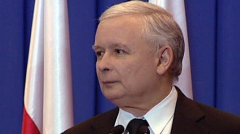 Jarosław Kaczyński o raporcie komisji naciskowej