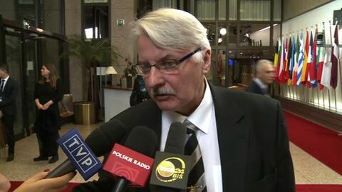 Waszczykowski: nie ma podstaw do zniesienia sankcji wobec Rosji