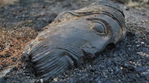 Fragment średniowiecznej figurki znaleziono w centrum Wrocławia