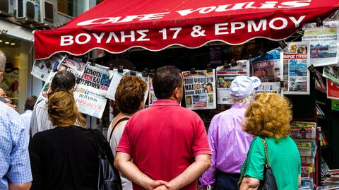 Grecy nadal mają kłopoty gospodarcze, choć od kryzysu 2013 roku i protestów 2015 minęło kilka lat