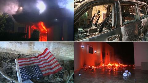 Atak na konsulat USA w Bengazi (zdjęcia z 2012 r.)