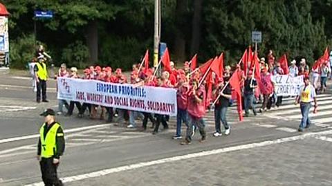 Zakończyła się demonstracja 20 tys. związkowców we Wrocławiu