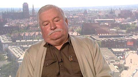 Lech Wałęsa był gościem "Faktów po Faktach" w TVN24