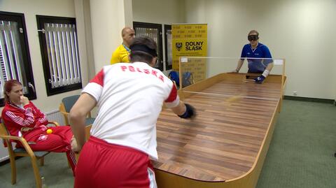 Jedyne w Polsce mistrzostwa niewidomych w tenisa stołowego