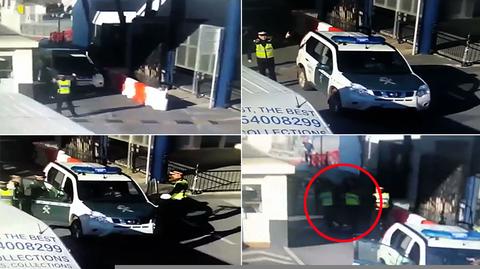 Polak ukradł radiowóz i przebił się przez granicę. Incydent na Gibraltarze