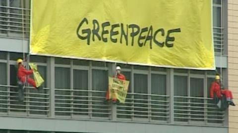 Protest Greenpeace w obronie Bałtyku