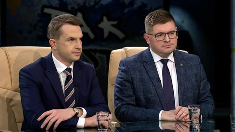 Tomasz Rzymkowski i Adam Szłapka w Tak Jest
