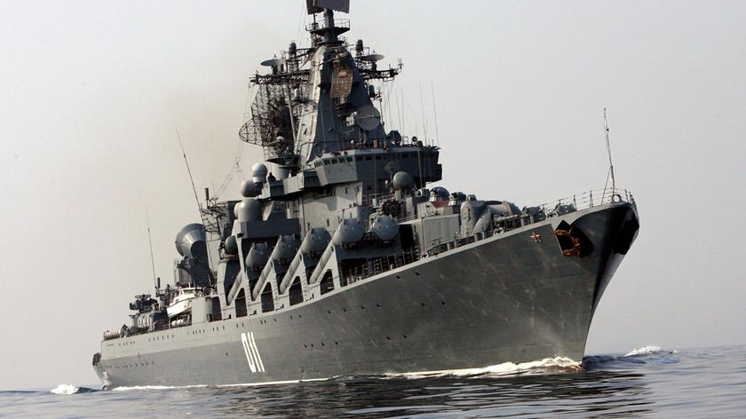 Rosyjski krążownik rakietowy Wariag