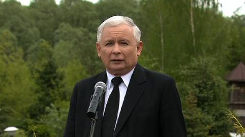 Jarosław Kaczyński w Pułtusku