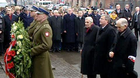 Prezydent podczas uroczystości poświęconych "Żołnierzom Wyklętym"