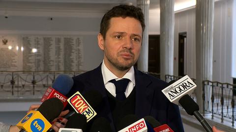 Rafał Trzaskowski mówił o zamieszaniu wokół opinii KW